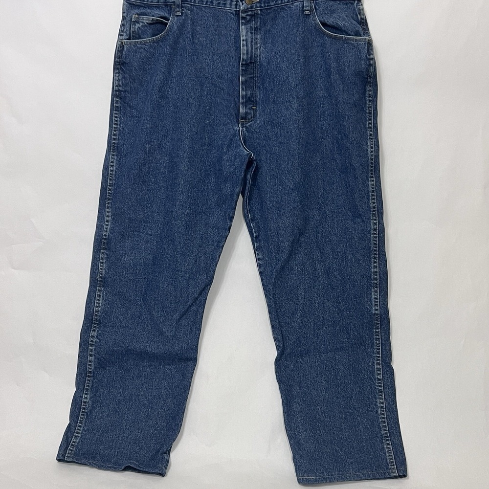 Bulwark Jeans Flame‎ Resistant FR Blue Denim Straight Leg Pants Men Size 44x32